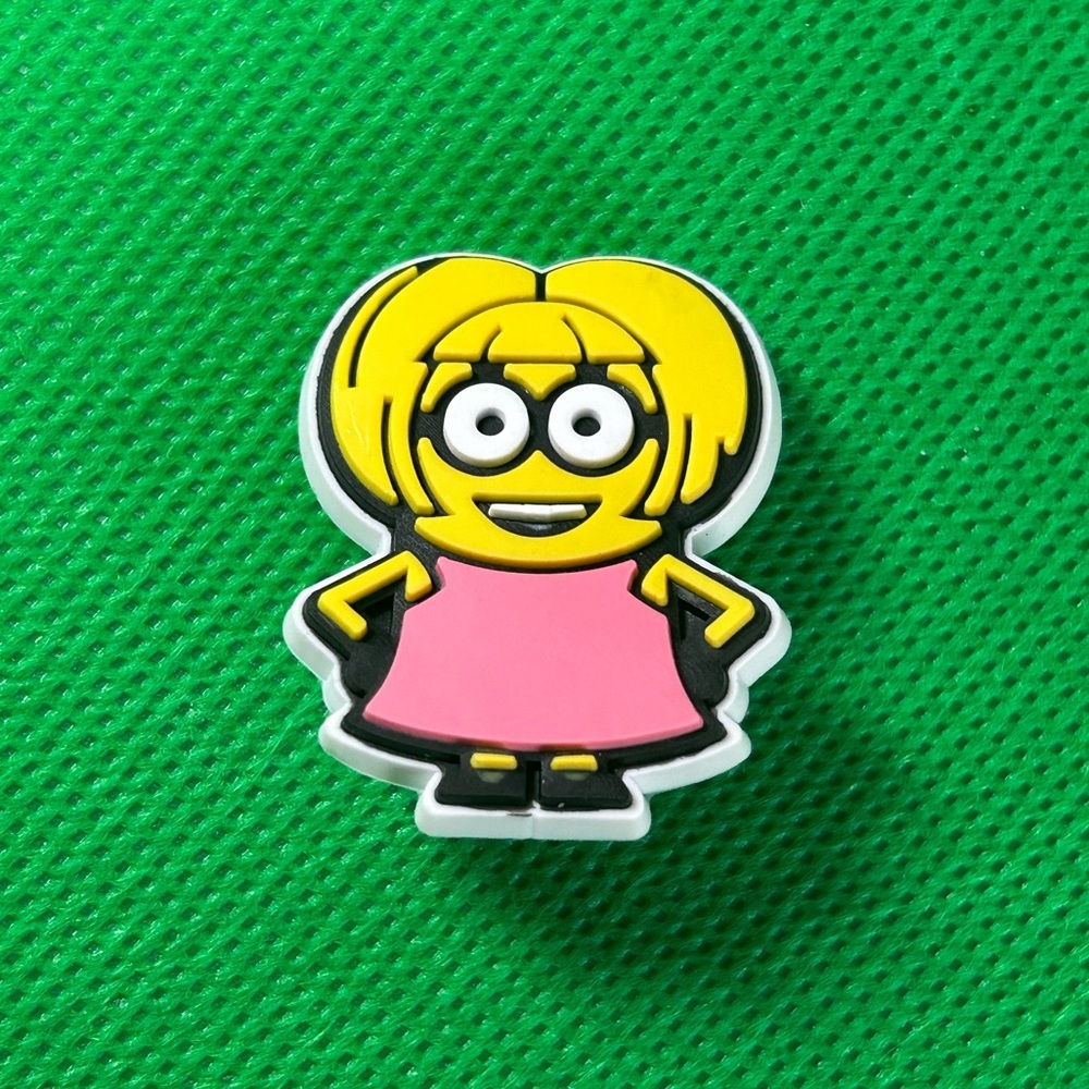 🌼 (5/$10 or 10/$15) NEW “Minion” Fun Croc Shoe Charm Collection